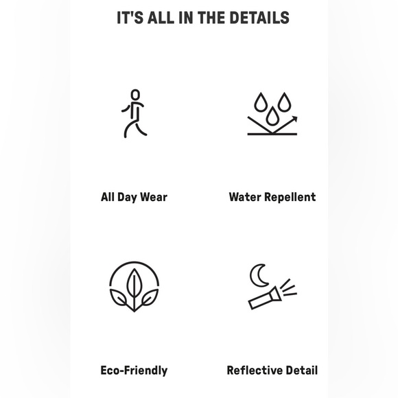 Fabletics Ivory Quilted Daydreamer Jacket | Small | NWT | Water Resistant - Picture 9 of 10